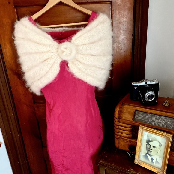 Vintage dress and stole - Picture 1 of 6